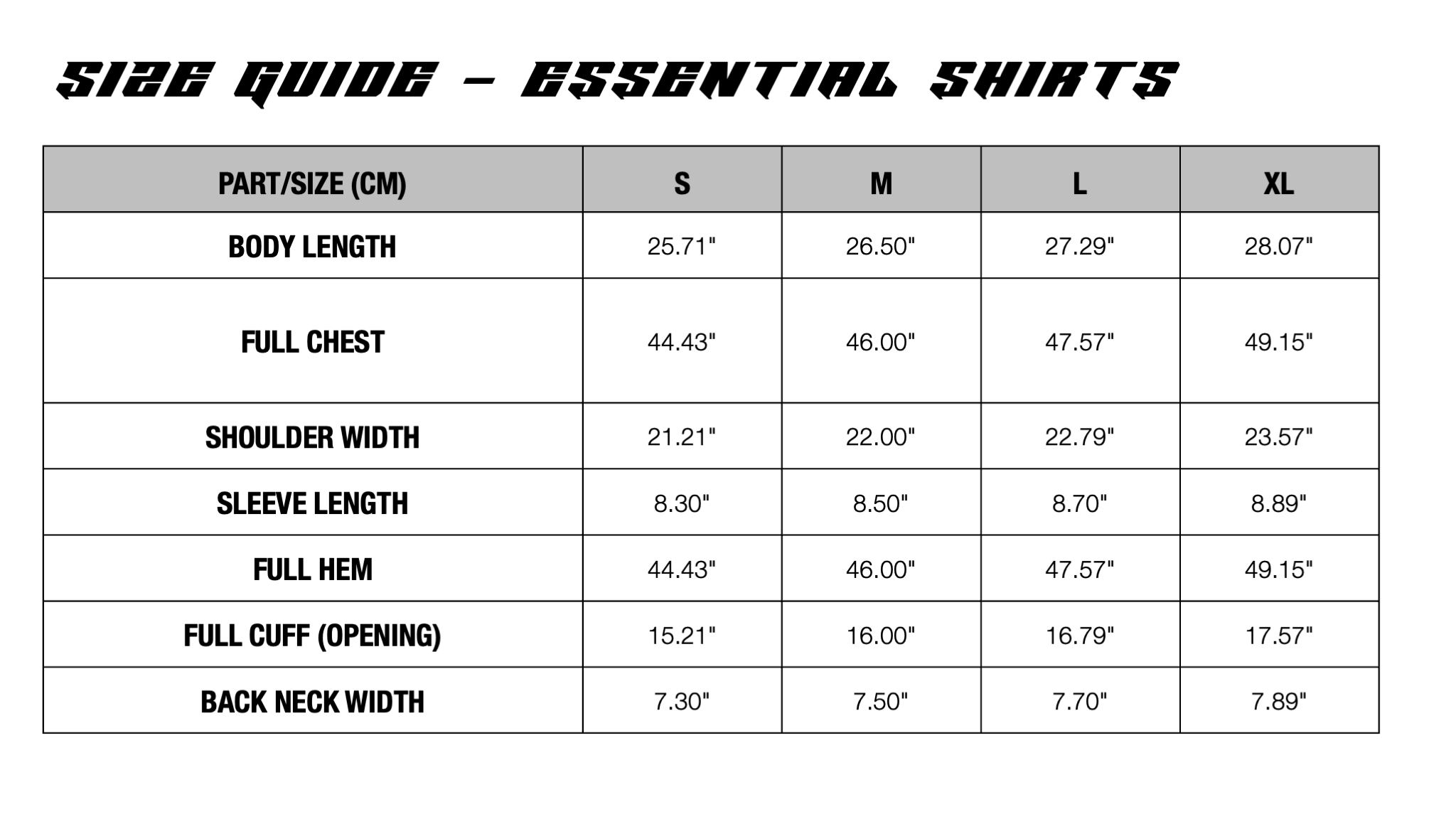 Essential Tee - Black
