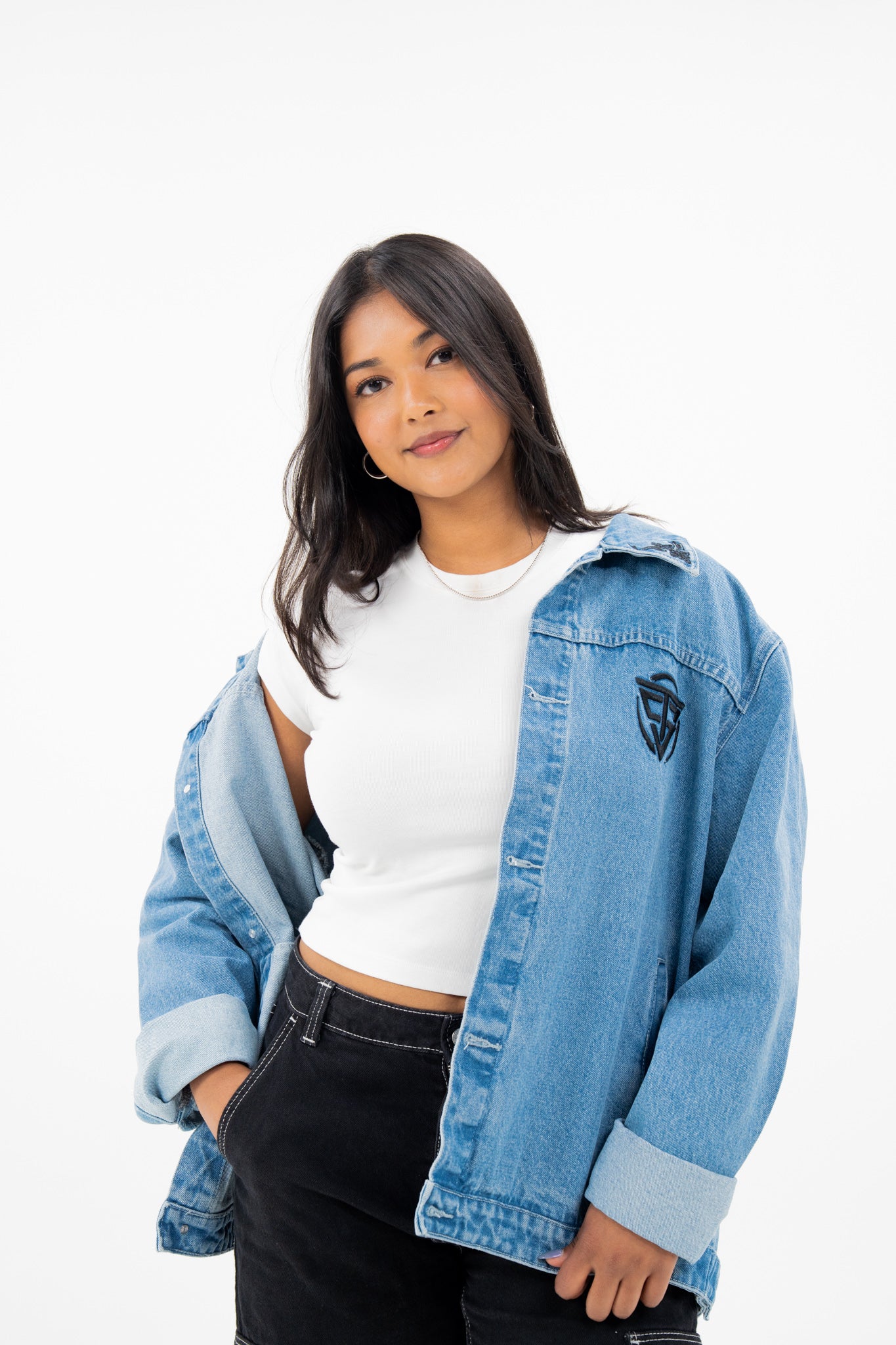 Sakura Denim Jacket - Aizome
