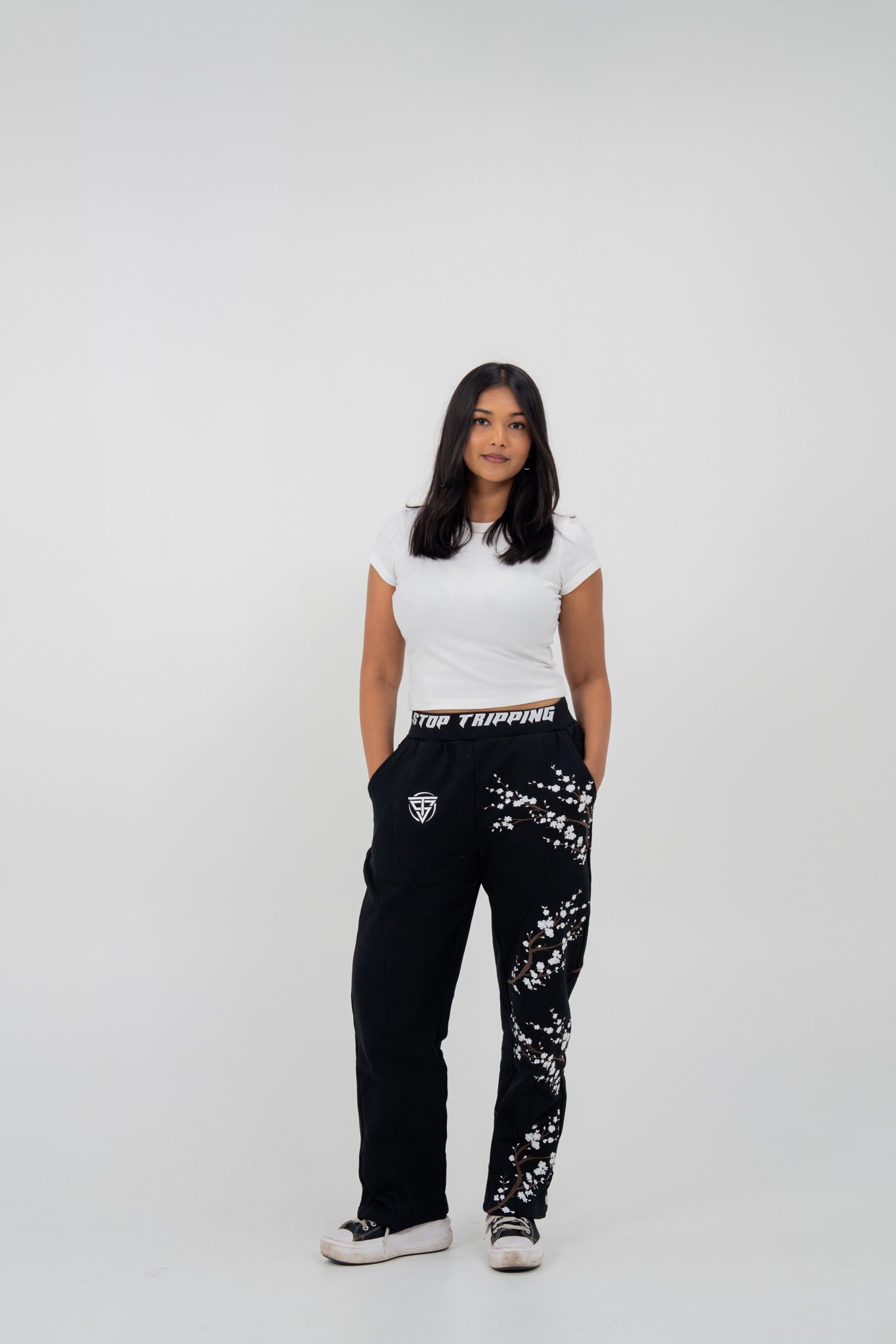 Sakura Sweatpants - Black