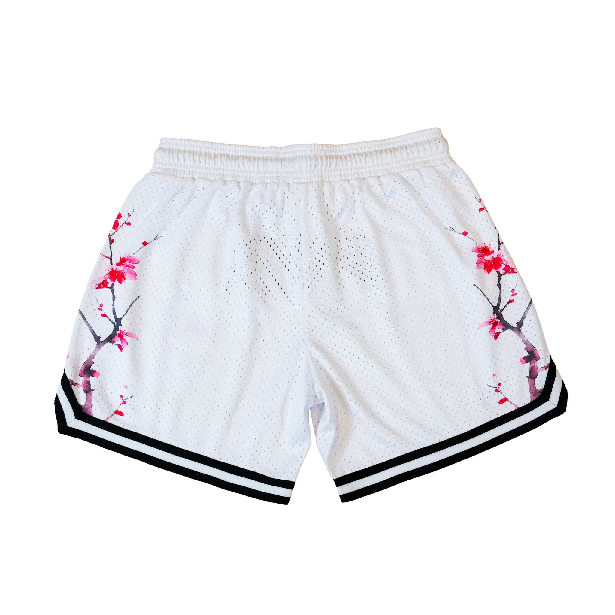 Sakura Mesh Shorts - white