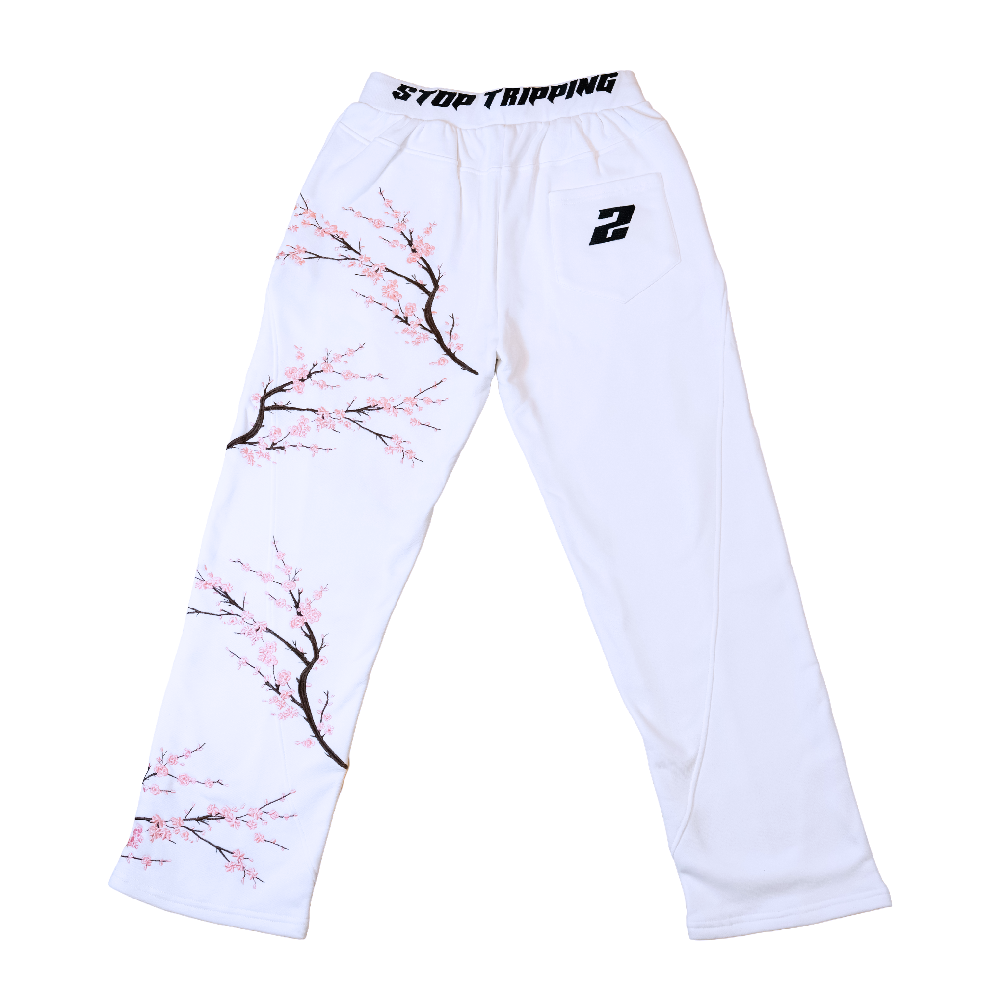 Sakura Sweatpants - White